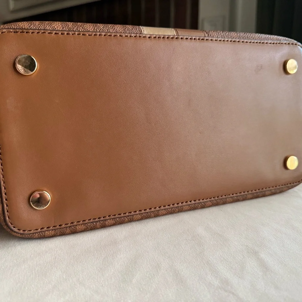 NWT Michael Kors Hamilton Legacy Large Belted Satchel - Picture 15 of 16